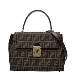 Fendi Vintage Shoulder Bag Zucca Canvas #317495F11B